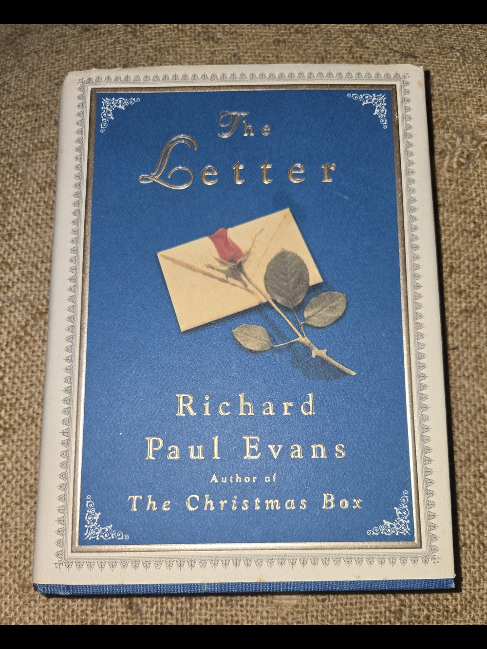 The Letter By Richard Paul Evans Decorative Hardcover Book - Picture 2 of 3